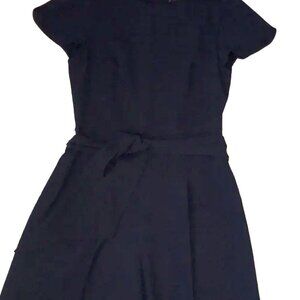Club Monaco Navy Blue Belted Romper | Size 0